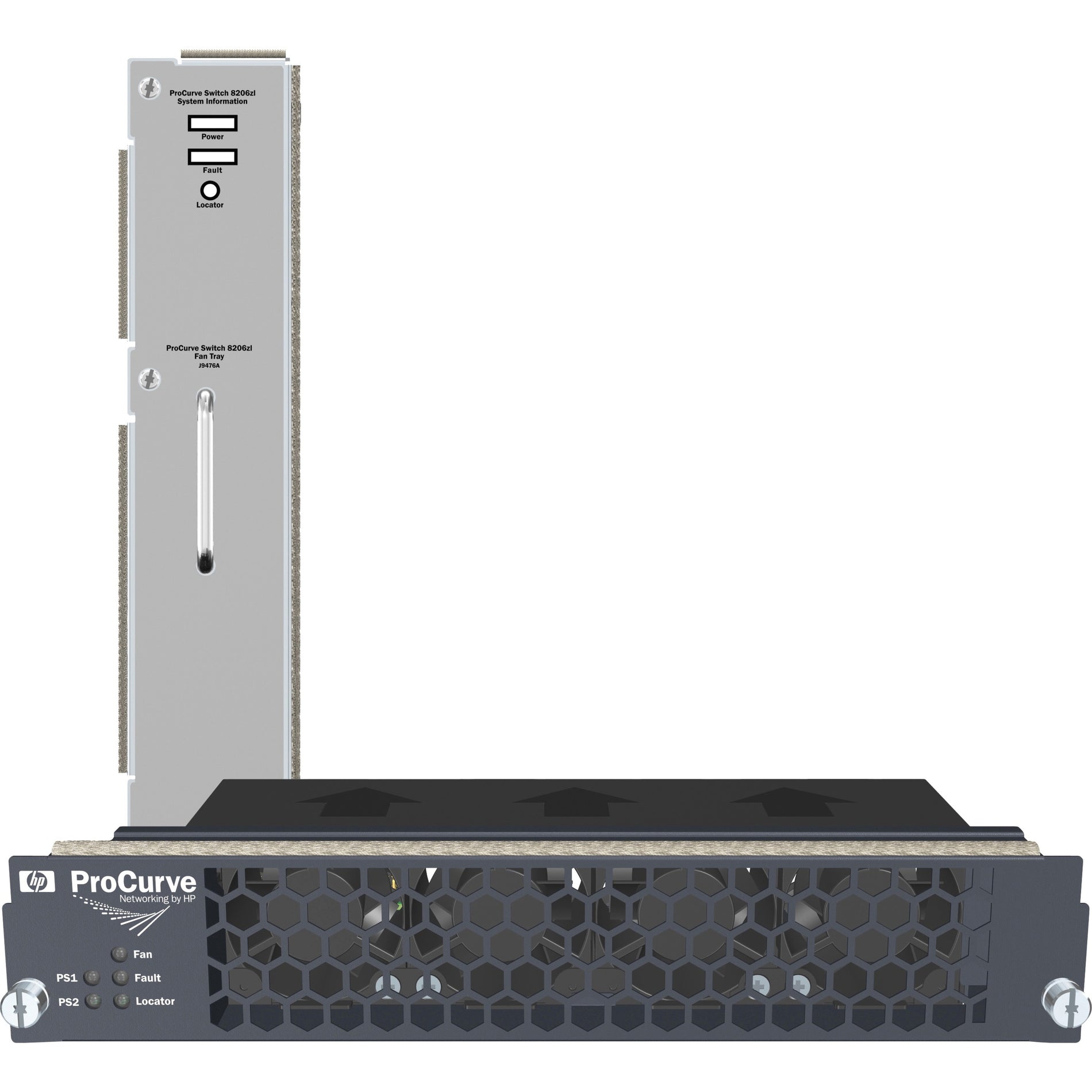 HPE X712 وحدة مروحة خلفية (طاقة) - أمامية (طباعة) HV (JG553A)