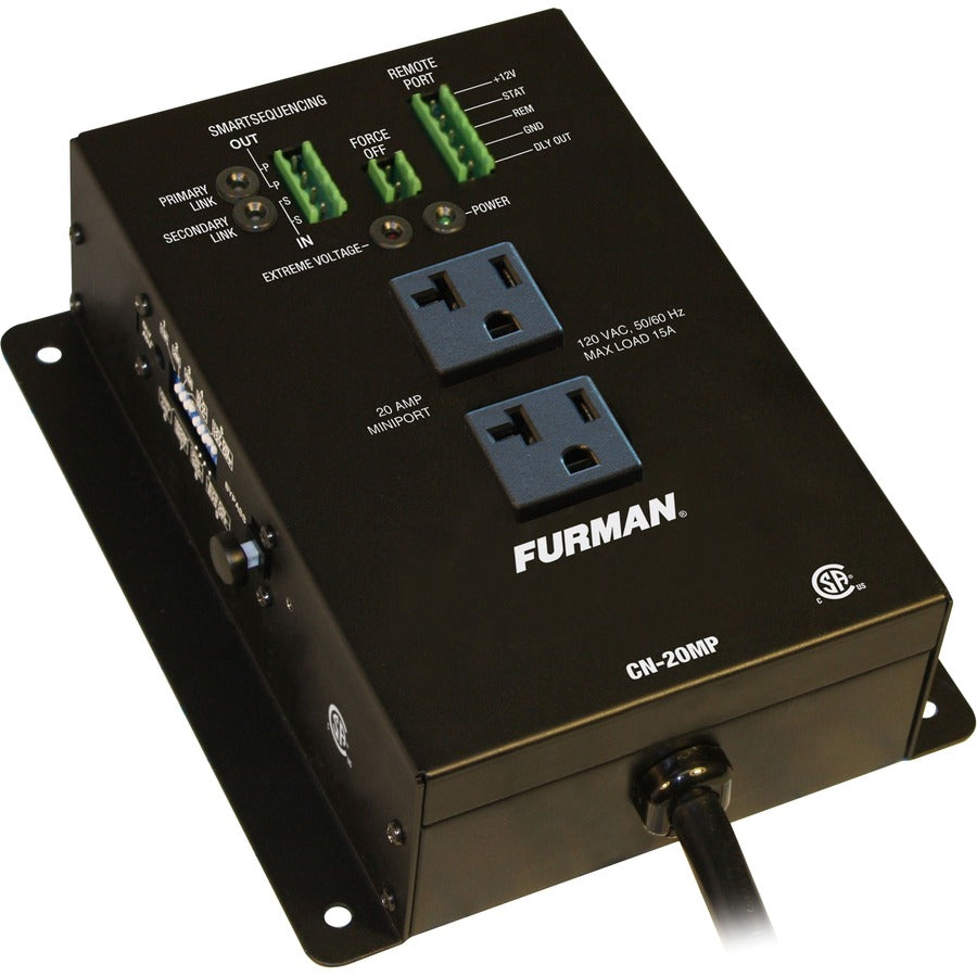 Furman CN-20MP SmartSequencers Power Sequencer, Intelligent Power Management Solutions for Professional Integrators