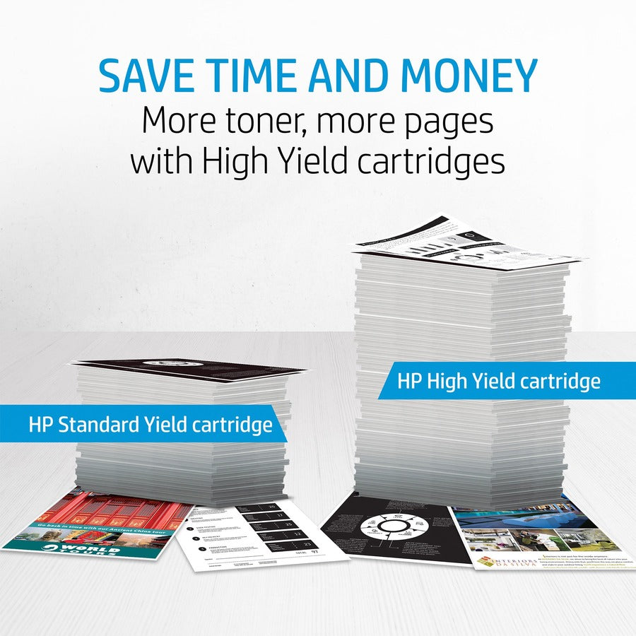 Comparison of HP standard yield versus high yield cartridge page output-alternate-image8