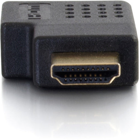 Detailed view of HDMI connector pins and interface structure