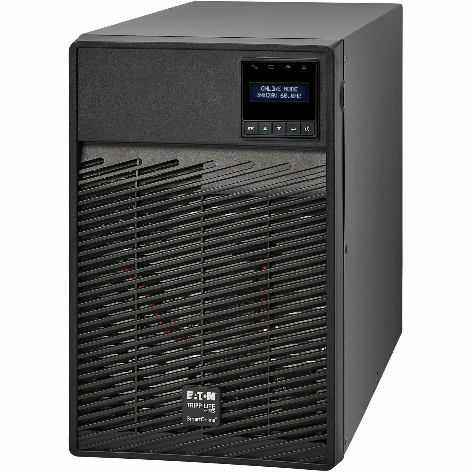 Tripp Lite SU1000XLCD SmartOnline 1000VA Tower UPS, 2 Year Warranty, SNMP Manageable