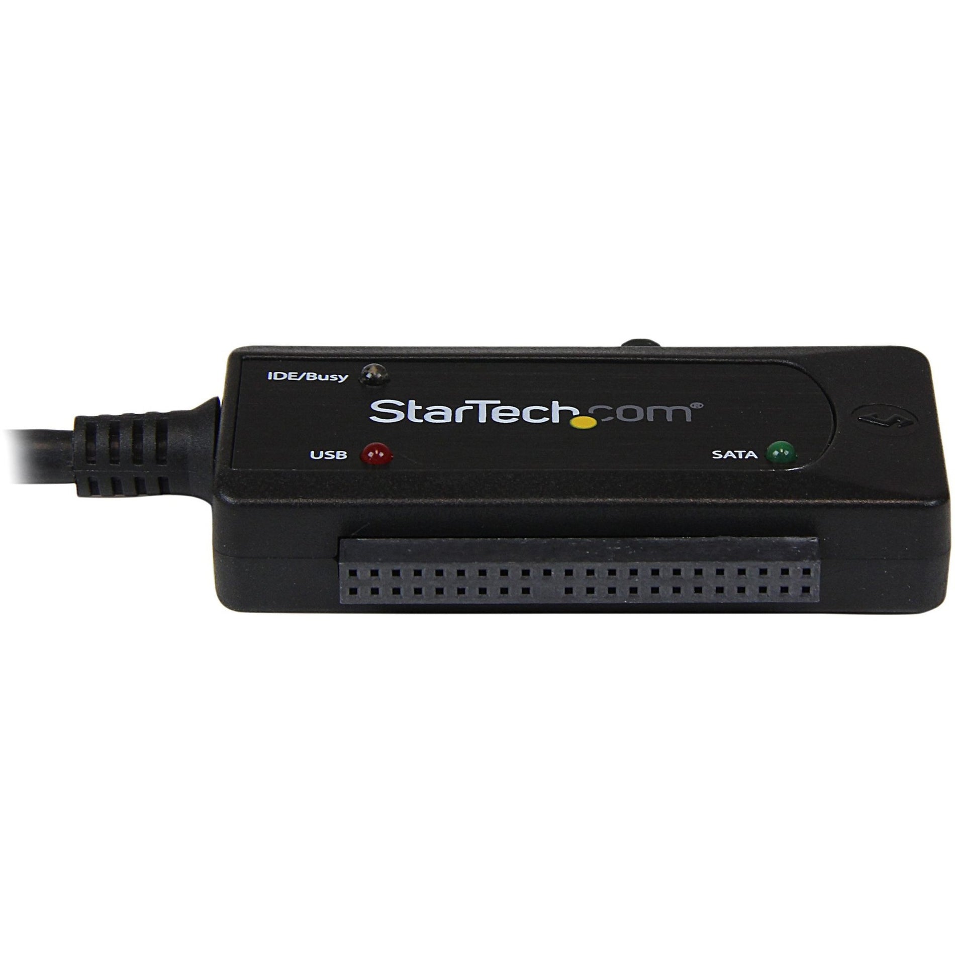 StarTech.com USB3SSATAIDE USB 3.0 to SATA or IDE Hard Drive Adapter Converter, High-Speed Data Transfer