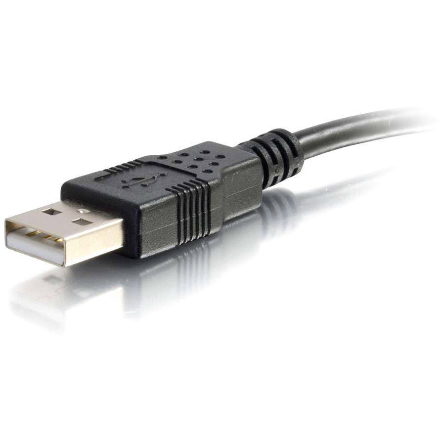 C2G 52119 6英寸USB 2.0 A公对A母延长电缆，数据传输电缆 C2G - 信号转换器组（C2G） 信号转换器组