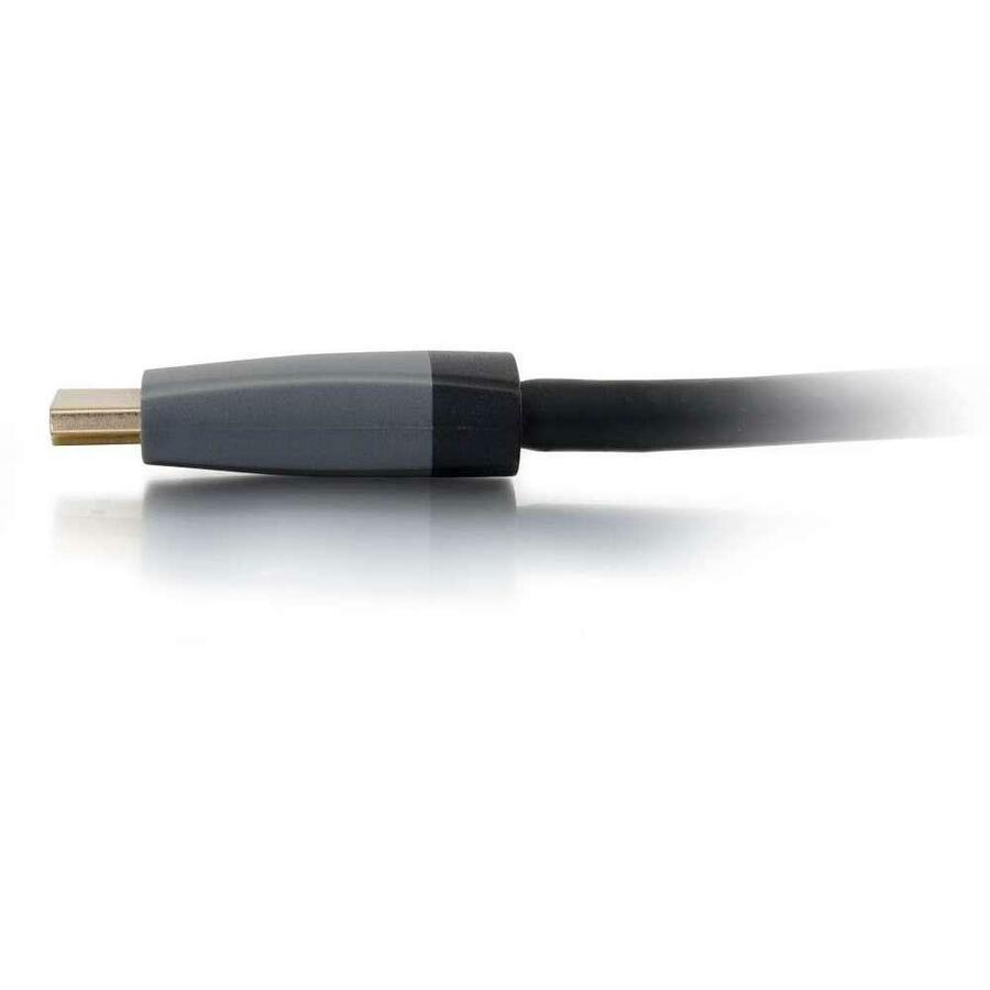 C2G 42525 7m Wählen HDMI-Kabel mit Ethernet 4K 30Hz - In-Wall CL2-Rated Kupferleiter Schwarz