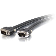 C2G Select 15ft VGA Video Cable, In-Wall CMG-Rated, HD-15 Male/Male, Supports QXGA 2048x1536 Resolution, Copper Conductor, Black - 50215 (Lifetime Warranty)