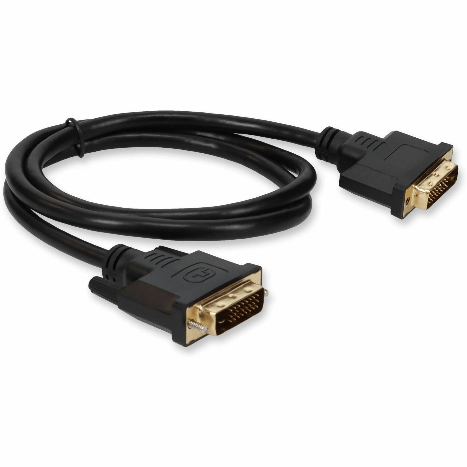 AddOn DVID2DVIDDL10F 10ft (3M) DVI-D to DVI-D Dual Link Cable - Male to Male, High-Quality Video Transmission