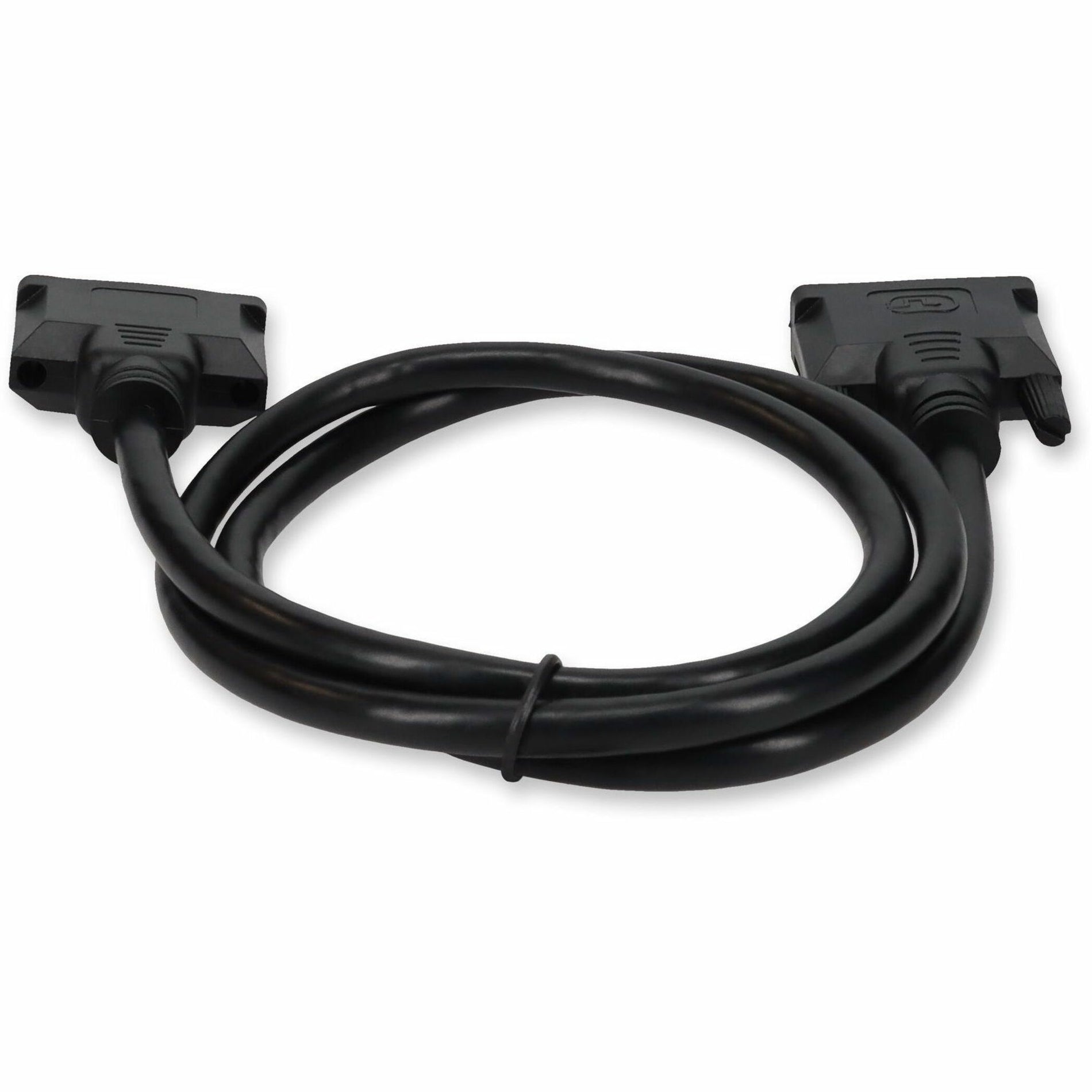 AddOn DVID2DVIDDL6F 6ft (1.8M) DVI-D to DVI-D Dual Link Cable - Male to Male, High-Quality Video Transmission