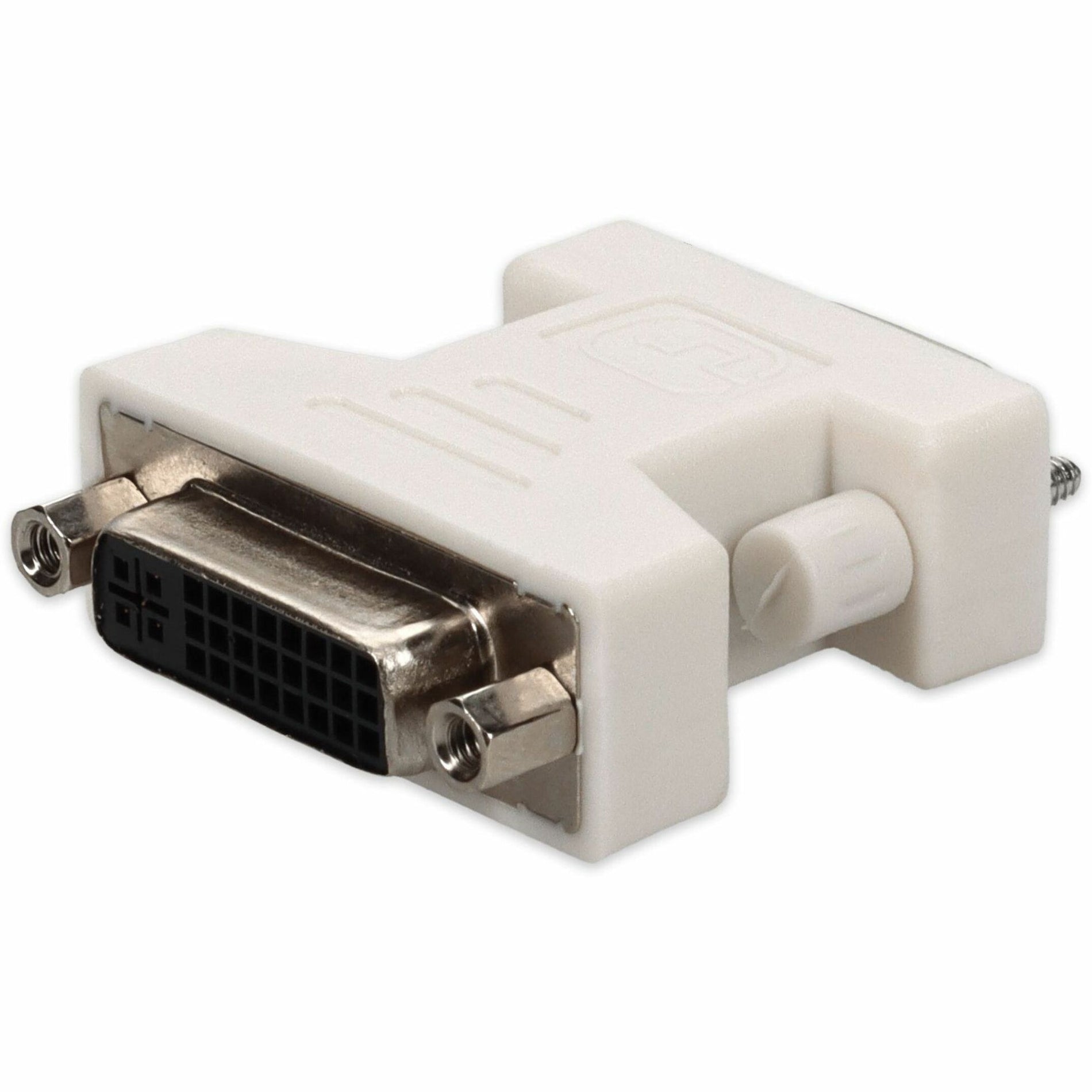 Adaptador de vídeo VGA/DVI VGA2DVIW blanco compatible con DVI-D M/H. Marca: AddOn traducido a marca: Incorporar.