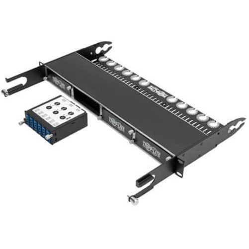 Cable management panel for SR18UB showing organization features