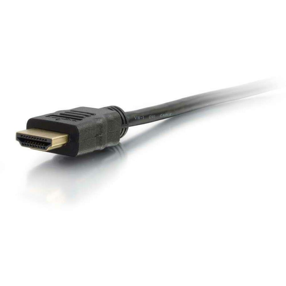 C2G 42515 4.9ft HDMI 转 DVI-D 适配器电缆 - 1080p，终身保修，镀金连接器，黑色 品牌名称：C2G (Chinese: C2G)