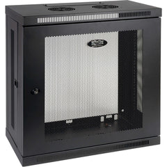 Tripp Lite SRW12U13 SmartRack Slim 12U Wall-Mount Rack Enclosure Cabinet Shallow Design Quick Installation