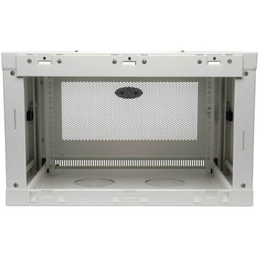 Tripp Lite - トリップライト SRW6UW White SmartRack 6U Wall-Mount Rack Enclosure Cabinet Secure and Ventilated for VoIP Closets and Education Environments - SRW6UW ホワイト スマートラック 6U 壁掛けラックエンクロージャーキャビネット、VoIPクローゼットや教育環境向けに安全かつ通気性を確保