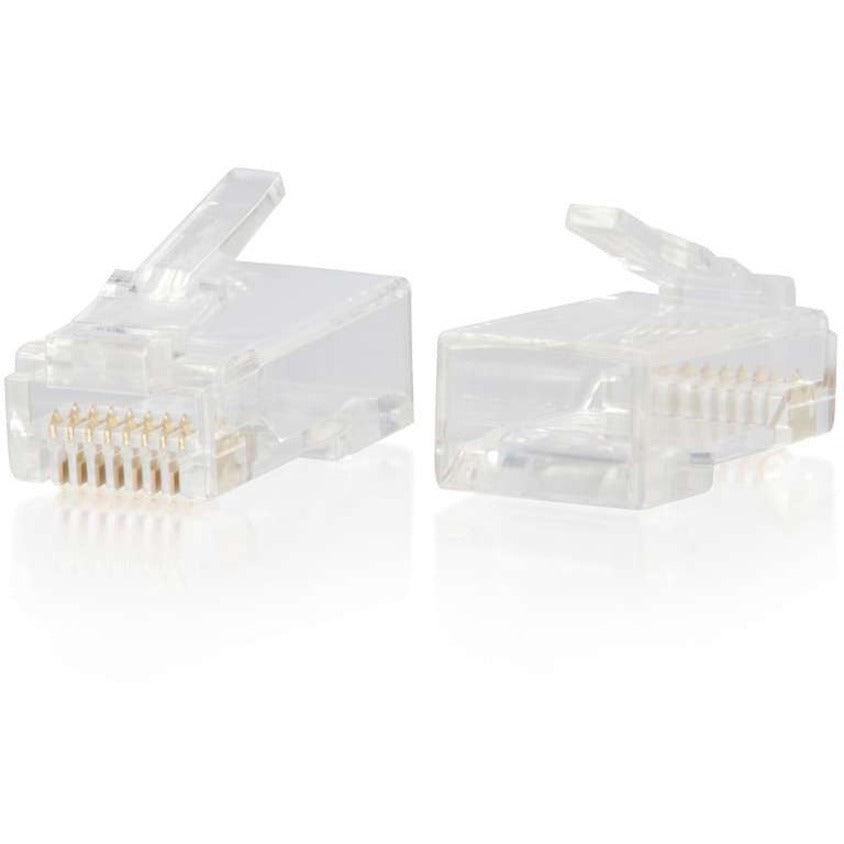 C2G 00890 RJ45 Cat6 Modular Plug - 100pk, Network Connector