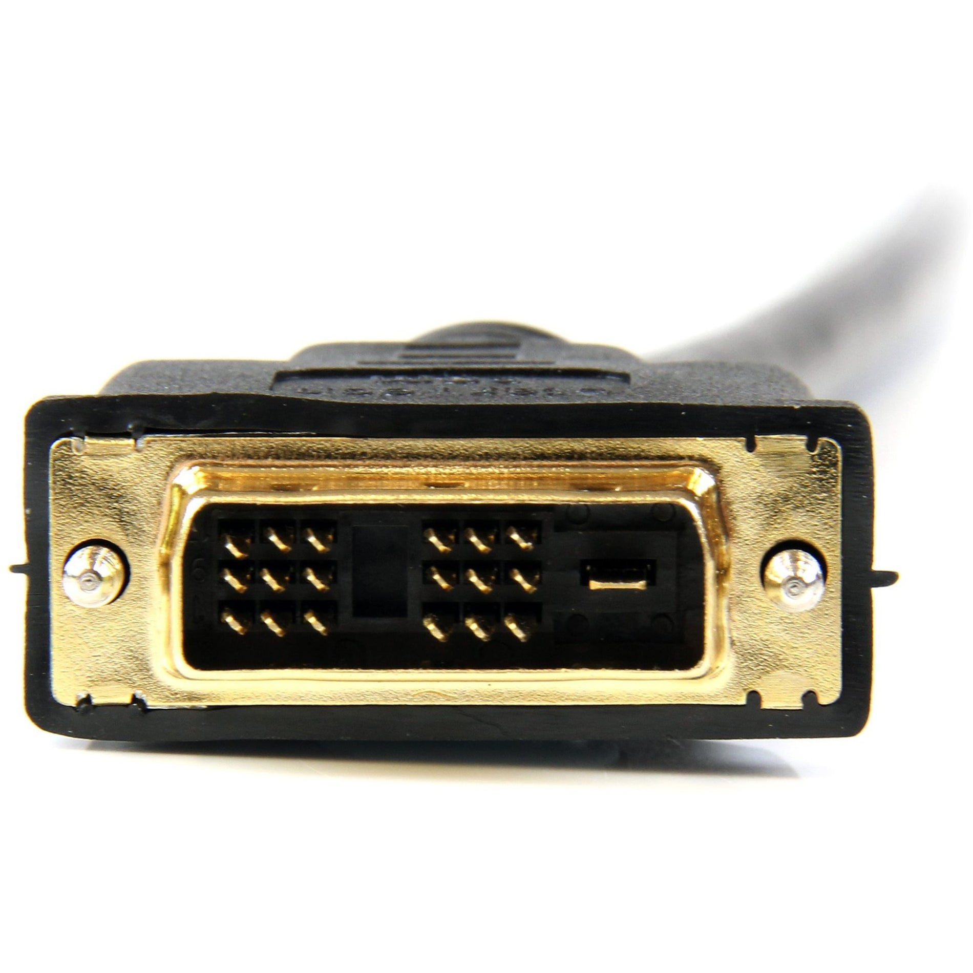 StarTech.com HDDVIMM25 25 ft HDMI to DVI-D Cable - M/M, Molded, Strain Relief, Passive, Gold Plated