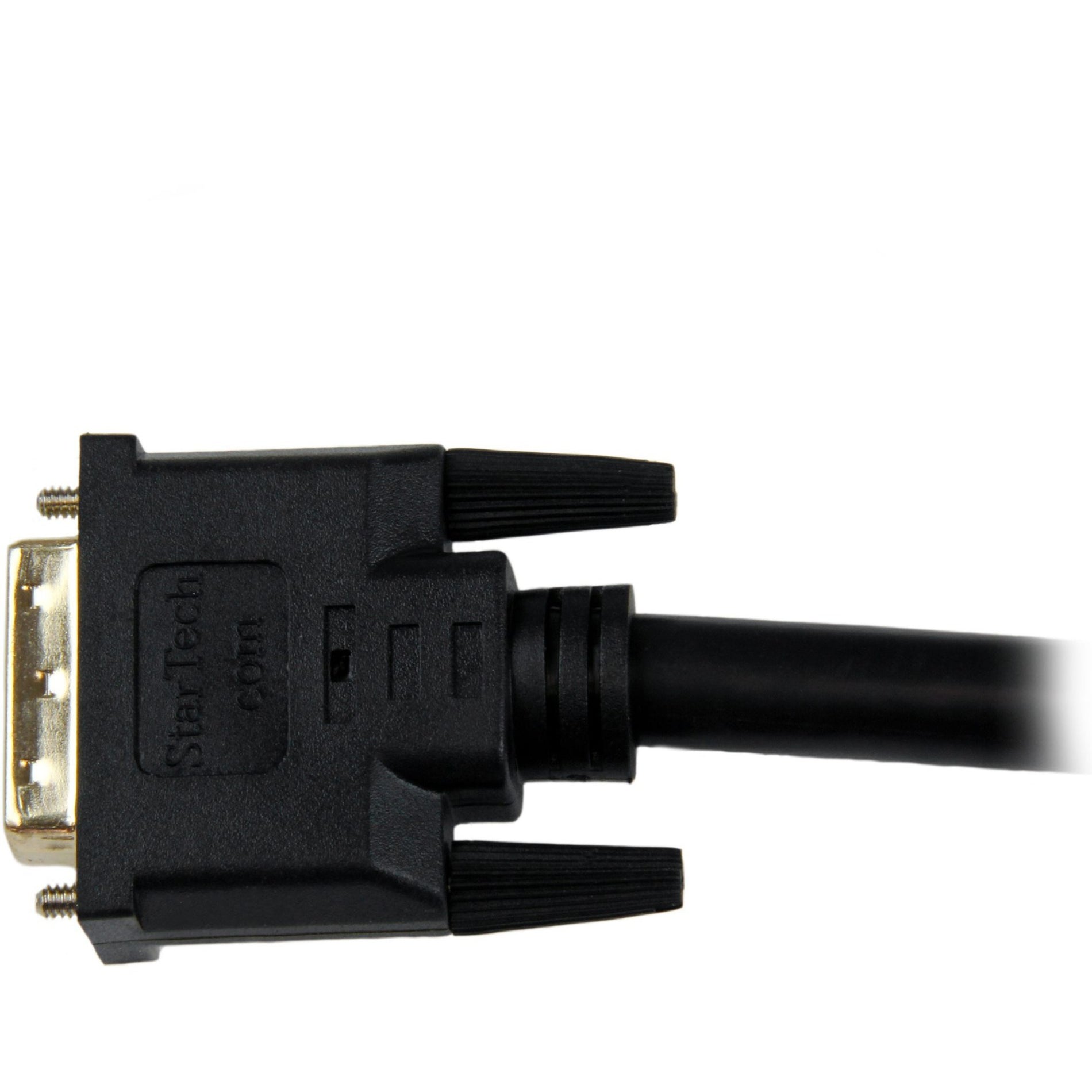 สาย HDMI เป็น DVI-D 25 ฟุต - ชาย/ชาย หล่อ ป้องกันความเครียด แบบพาสสีฟ ชุบนิกเกิลทอง