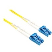 Câble de réseau de raccordement duplex à fibre optique Unirise FJ9LCLC-05M monomode 1640 pi jaune