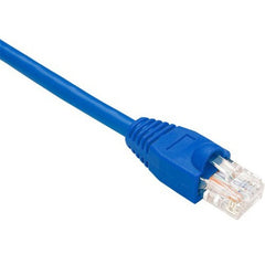 Cable de red de parcheo Unirise PC6-10F-BLU-S Cat.6 10 pies sin enganches conductor de cobre azul