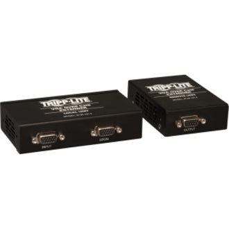 Angled view of Tripp Lite B130-101-2 VGA extender kit showing compact design-alternate-image2