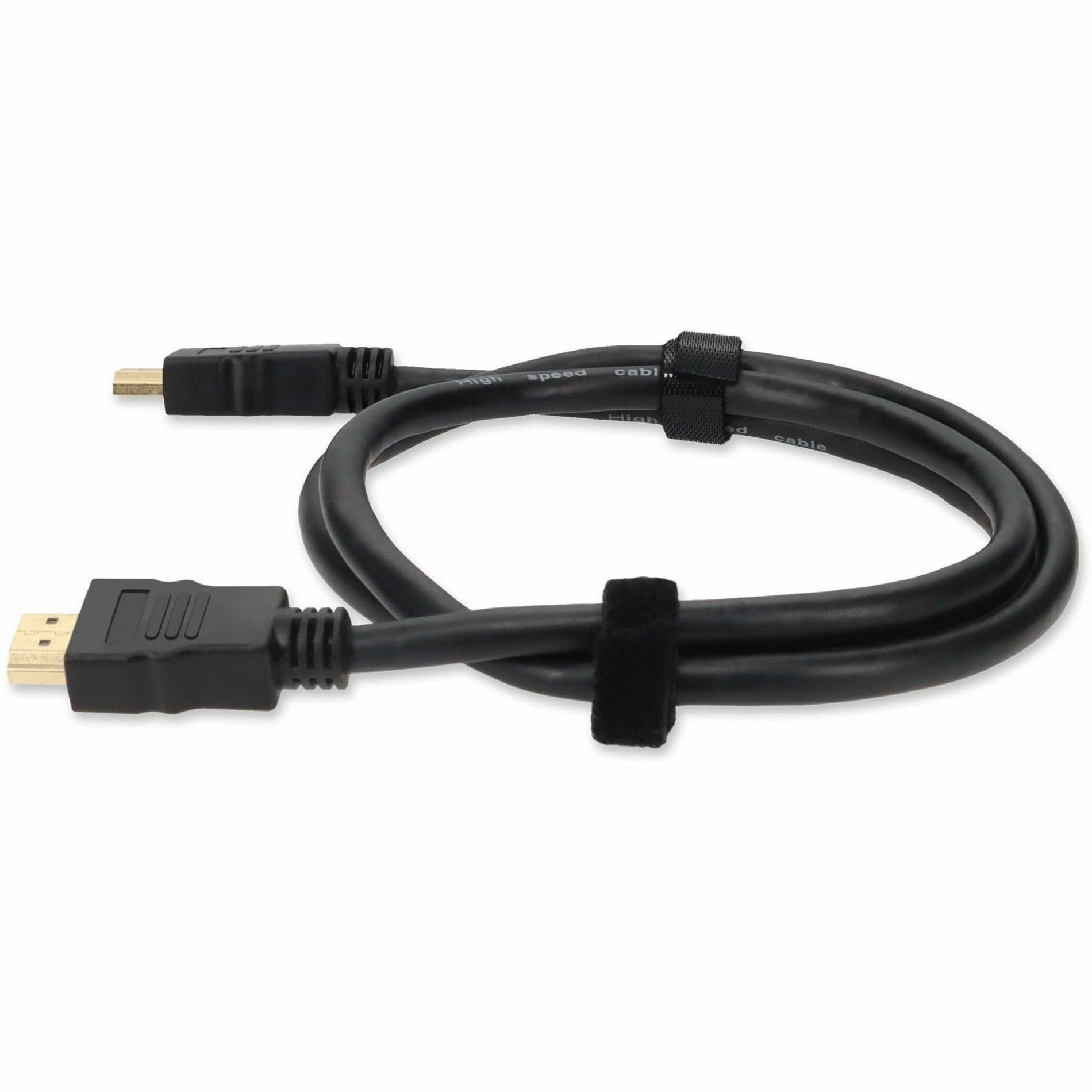 Añadir Paquete a granel de 5 cables HDMI de alta velocidad de 3 pies HDMIHSMM3-5PK HDMI 1.4 con Ethernet garantía de 3 años Estados Unidos. Marca: AddOn.