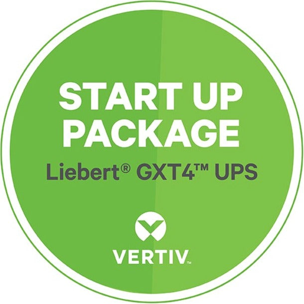 Liebert SUGXT-1K3K GXT5 UPS 1-3kVA Startup Services with Installation, 24x7 Phone Support