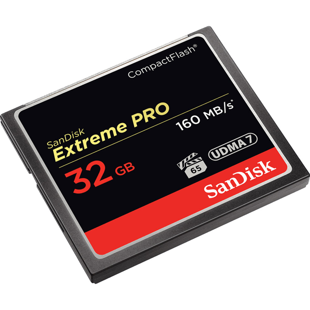 SanDisk SDCFXPS-032G-A46 Extreme Pro CompactFlash Memory Card 32GB, High-Speed Performance for Professional Photography