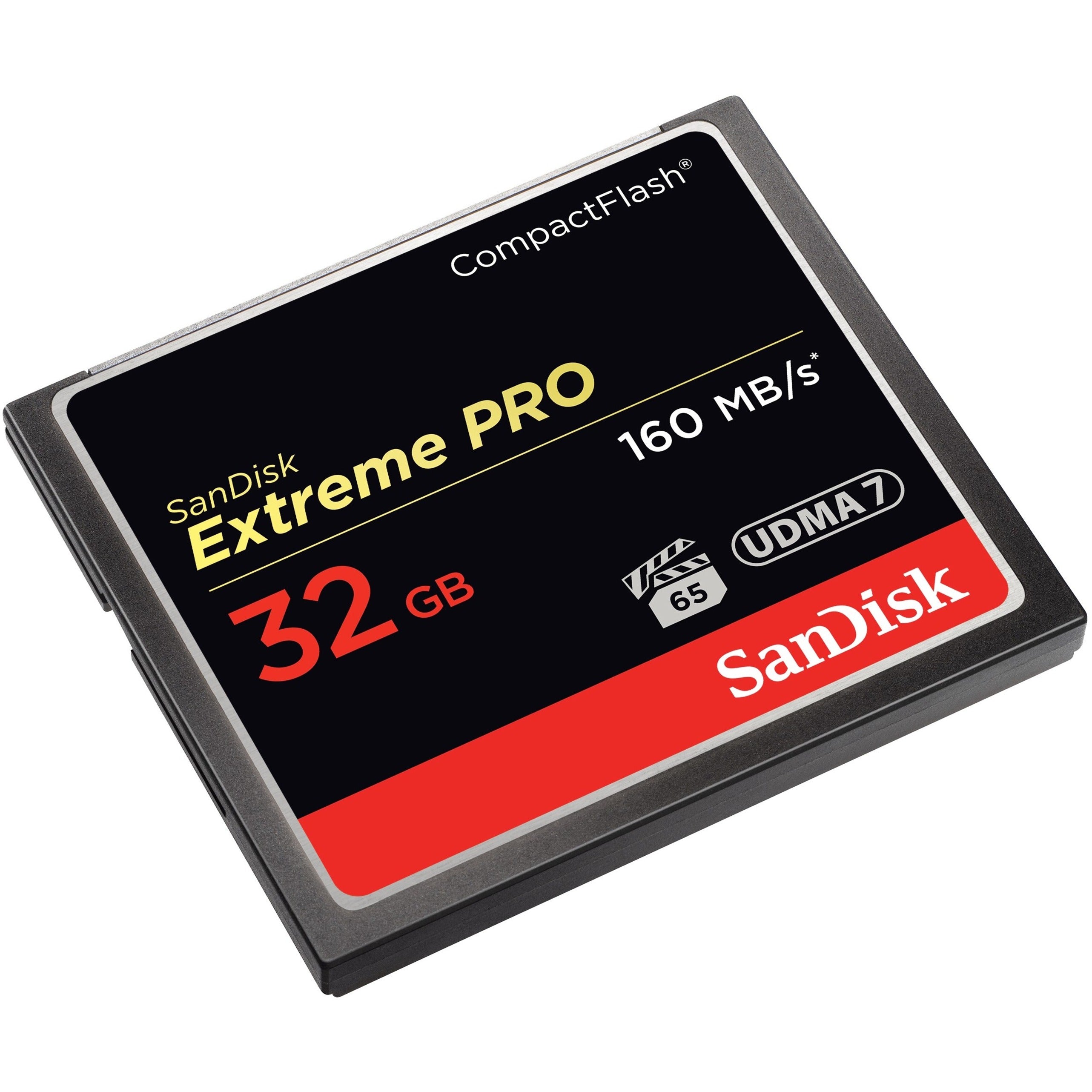 Tarjeta de Memoria CompactFlash SanDisk SDCFXPS-032G-A46 Extreme Pro 32GB Rendimiento de Alta Velocidad para Fotografía Profesional