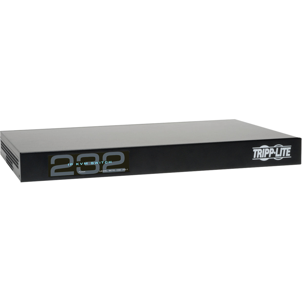 Tripp Lite B072-032-IP2 NetCommander 32-Port 2+1 Utilisateur Cat5 IP KVM Switch Plein HD 1920 x 1080 3 Ans Garantie