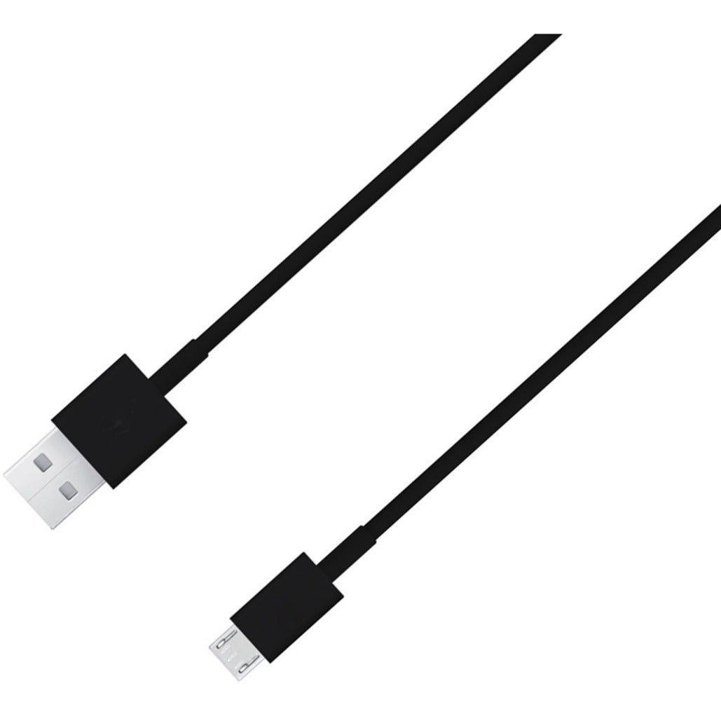 4XEM 4XMUSBCBLBK 검은색 마이크로 USB 케이블 6 ft 데이터 전송 케이블 삼성/HTC/블랙베리