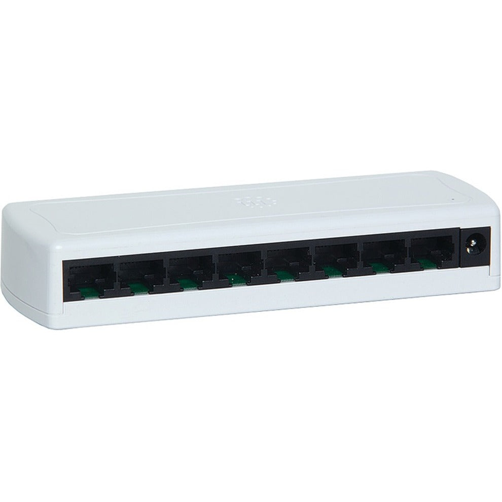 Manhattan 8-Port Fast Ethernet Switch, White [Discontinued]