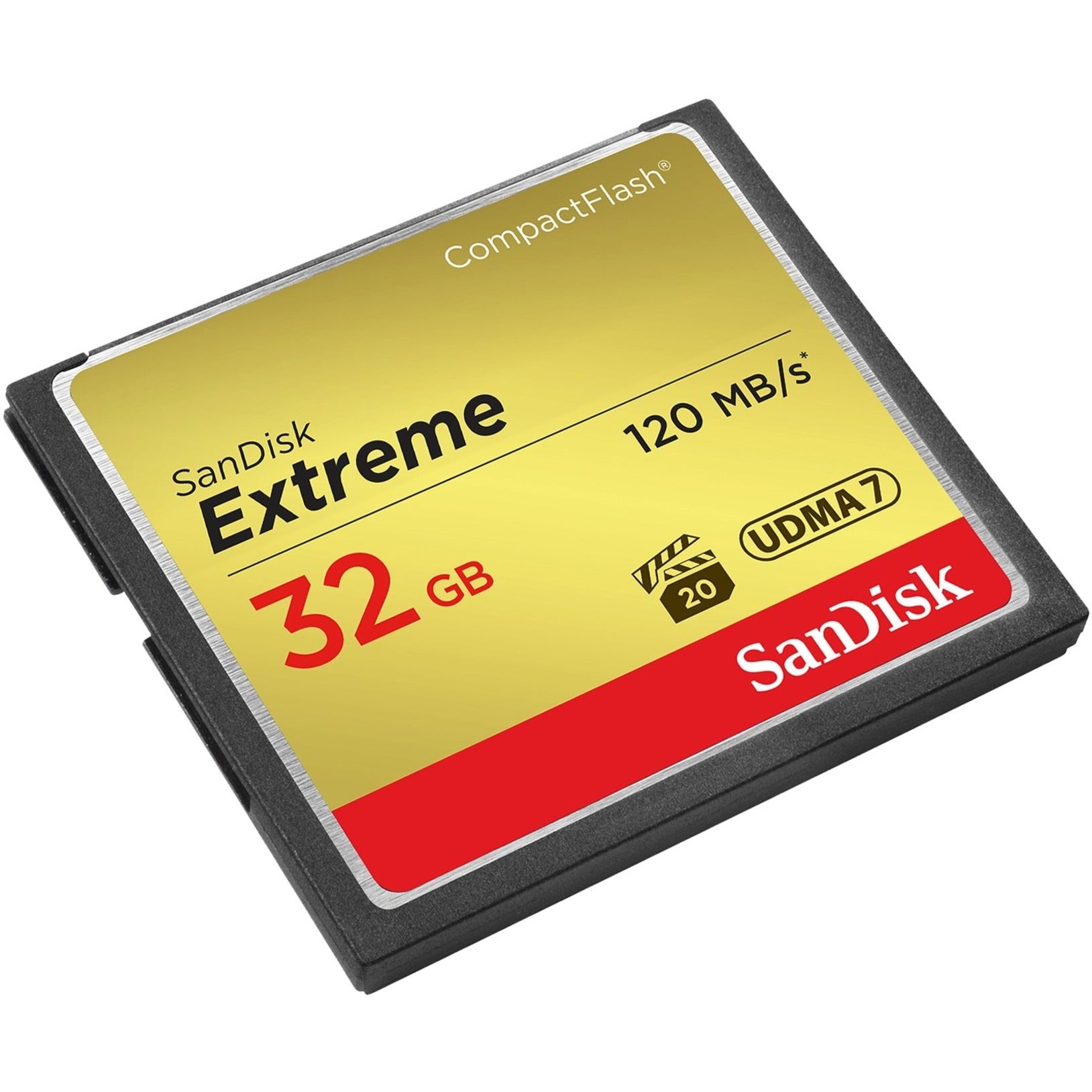 Tarjeta de Memoria CompactFlash SanDisk SDCFXS-032G-A46 Extreme 32GB Rendimiento de Alta Velocidad para Fotografía Profesional