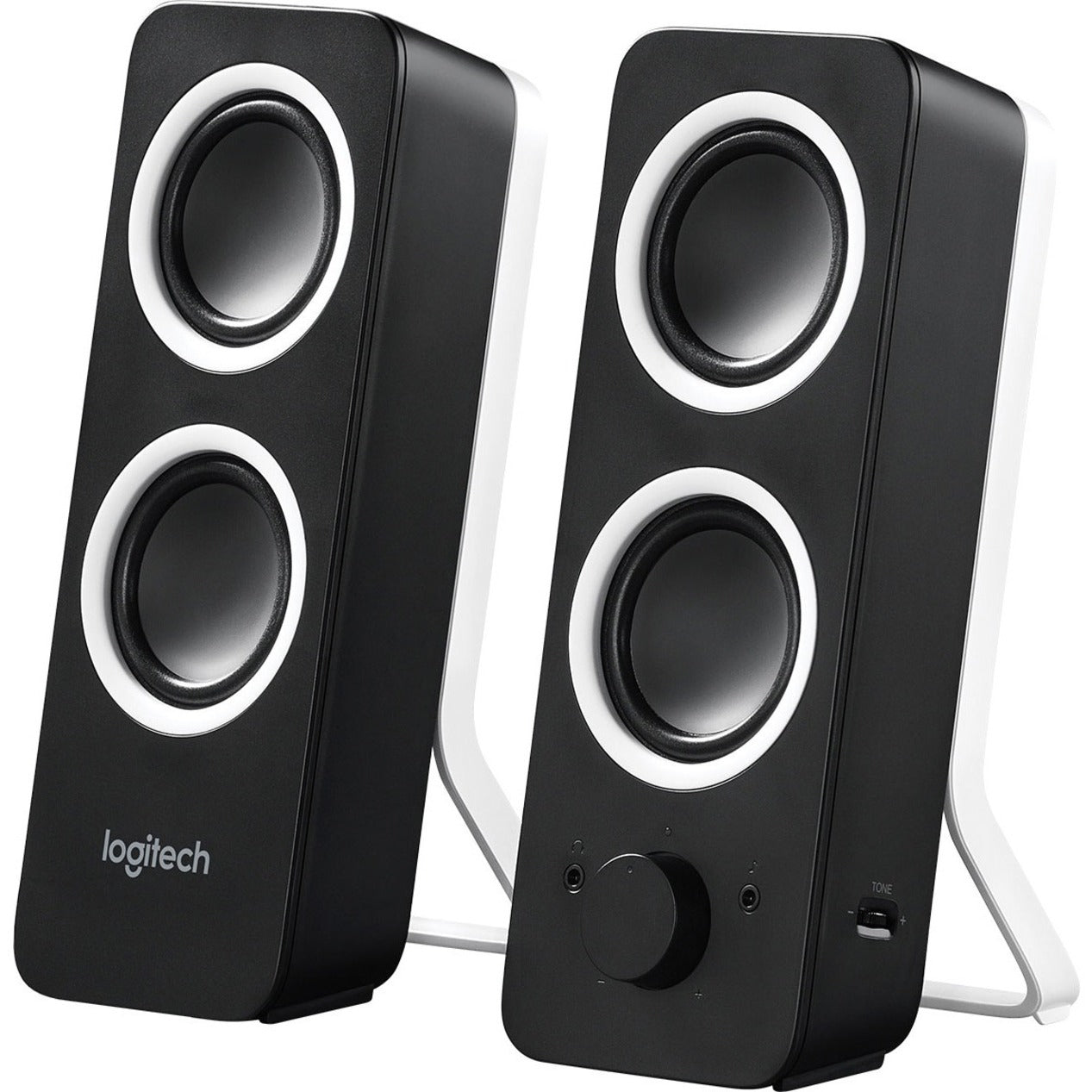 Logitech 980-000800 Z200 Multimedia Speakers, 10Watts, Black [Discontinued]