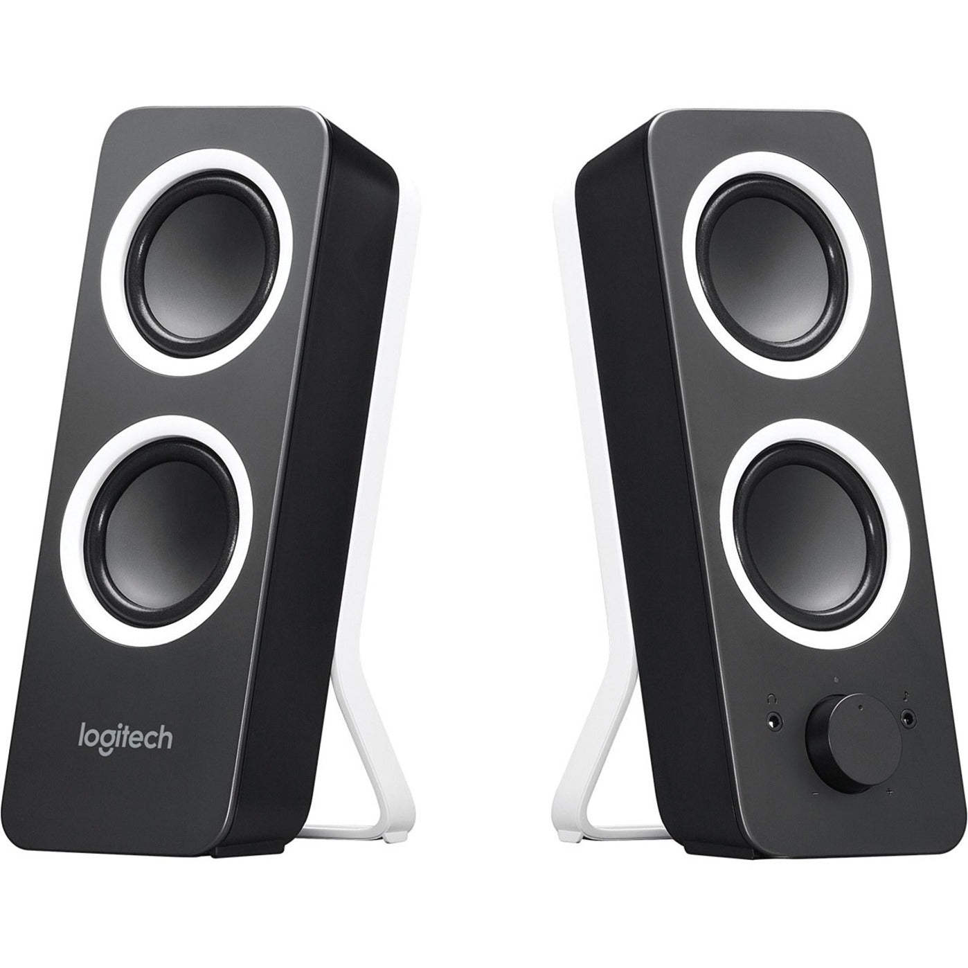 Logitech 980-000800 Z200 Multimedia Speakers, 10Watts, Black [Discontinued]