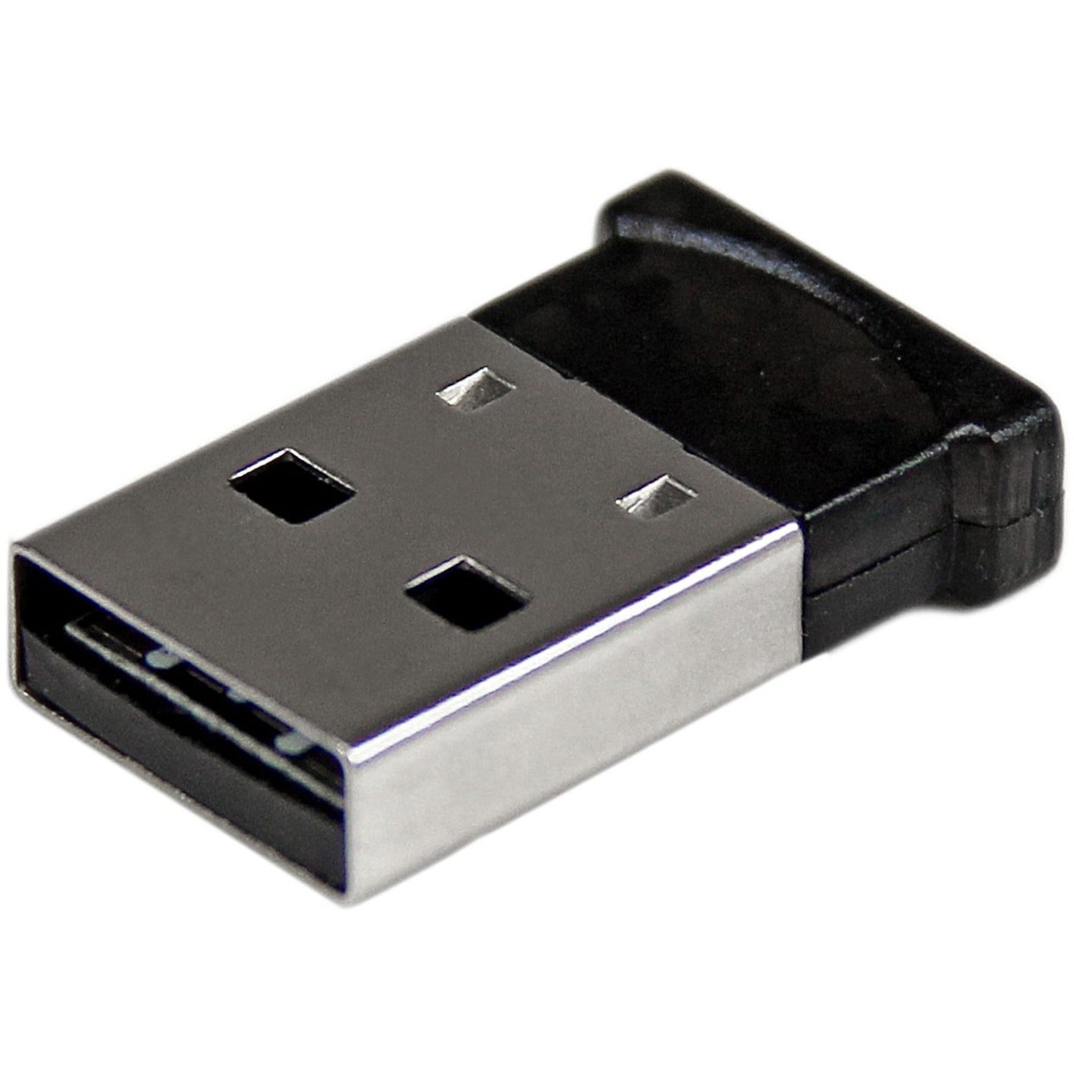 StarTech.com USBBT1EDR4 Mini USB Bluetooth 4.0 Adapter - 50m Class 1 EDR Wireless Dongle, Easy Plug-and-Play Bluetooth Connectivity