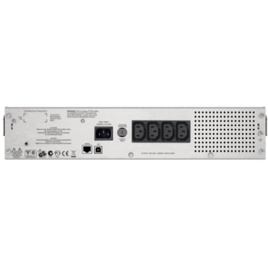 APC SMC1000I-2U Smart-UPS C 1000VA 2U Rack Mountable LCD 230V, 6 Minute Backup, USB & Serial Port