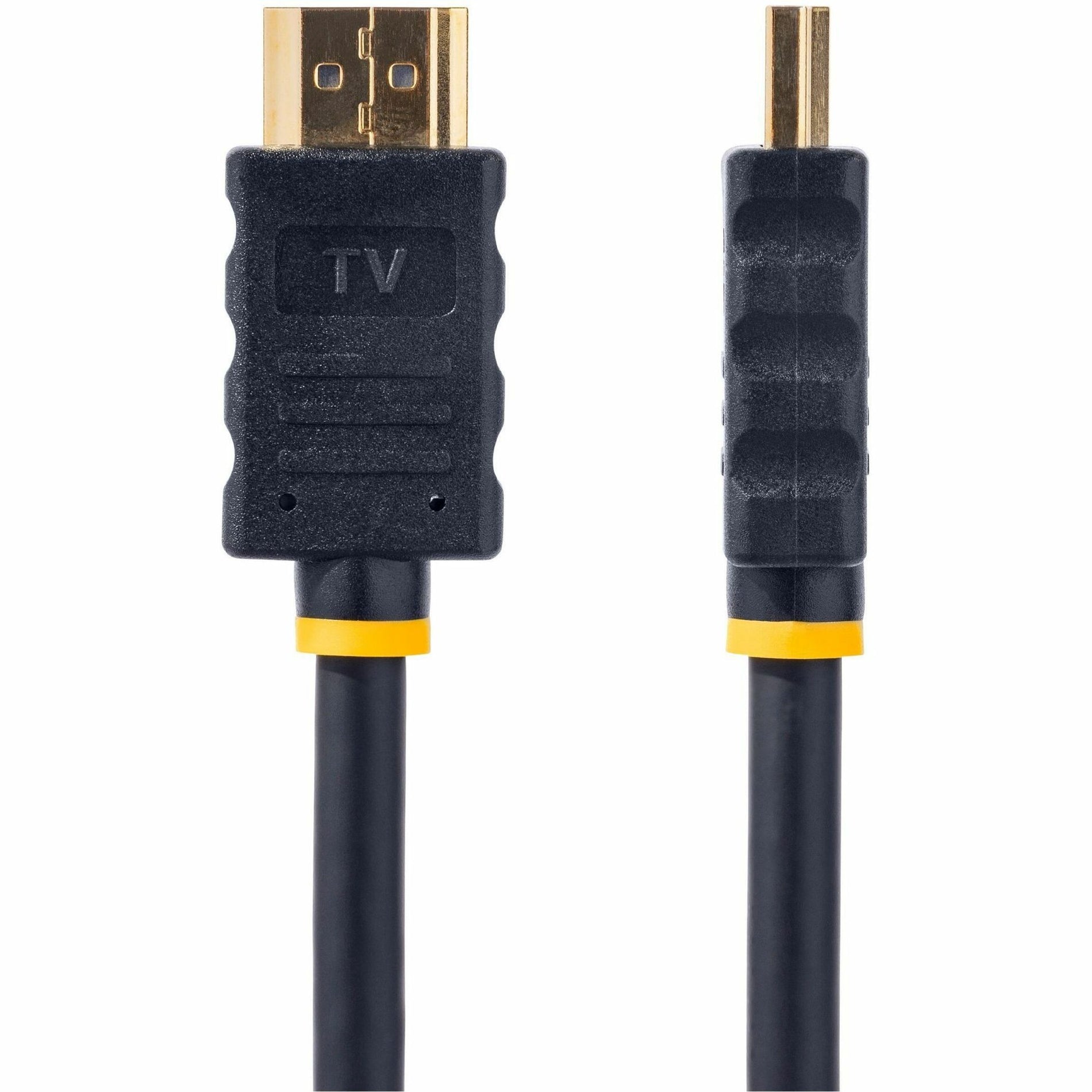 StarTech.com Câble HDMI Actif Haute Vitesse 5m (15 ft) - HDMI à HDMI - M/M Flexible Résolution Supportée 3840 x 2160