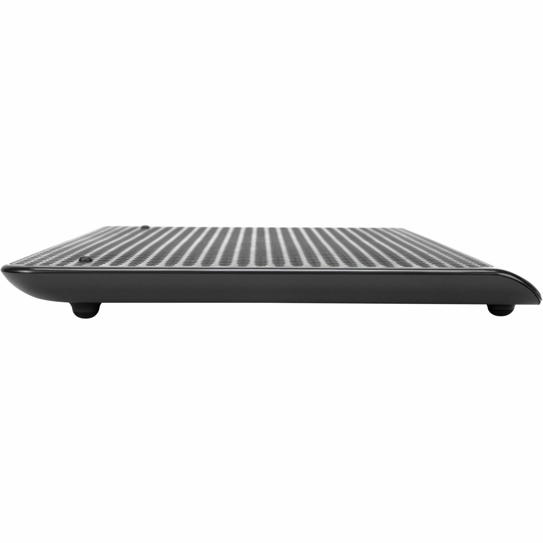 Side profile view of Targus Chill Mat showing slim design and elevated angle-alternate-image3