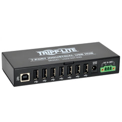 Tripp Lite U223-007-IND 7-Port Industriel USB 2.0 Hub med 15kV ESD Immunitet Højhastigheds datapløj og ESD Beskyttelse