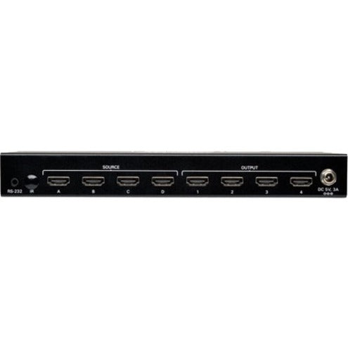 Tripp Lite B119-4X4 HDMI 4X4 MTRX SWITCH, 4x4 High Speed HDMI Video Matrix Switch with Audio 1920x1200 at 60Hz / 1080p