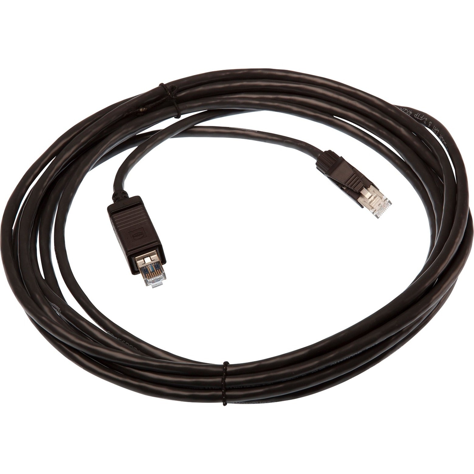 AXIS 5504-731 Outdoor RJ45 Cable, 49.21 ft, Push-Pull Tab, Category 6, Copper Conductor