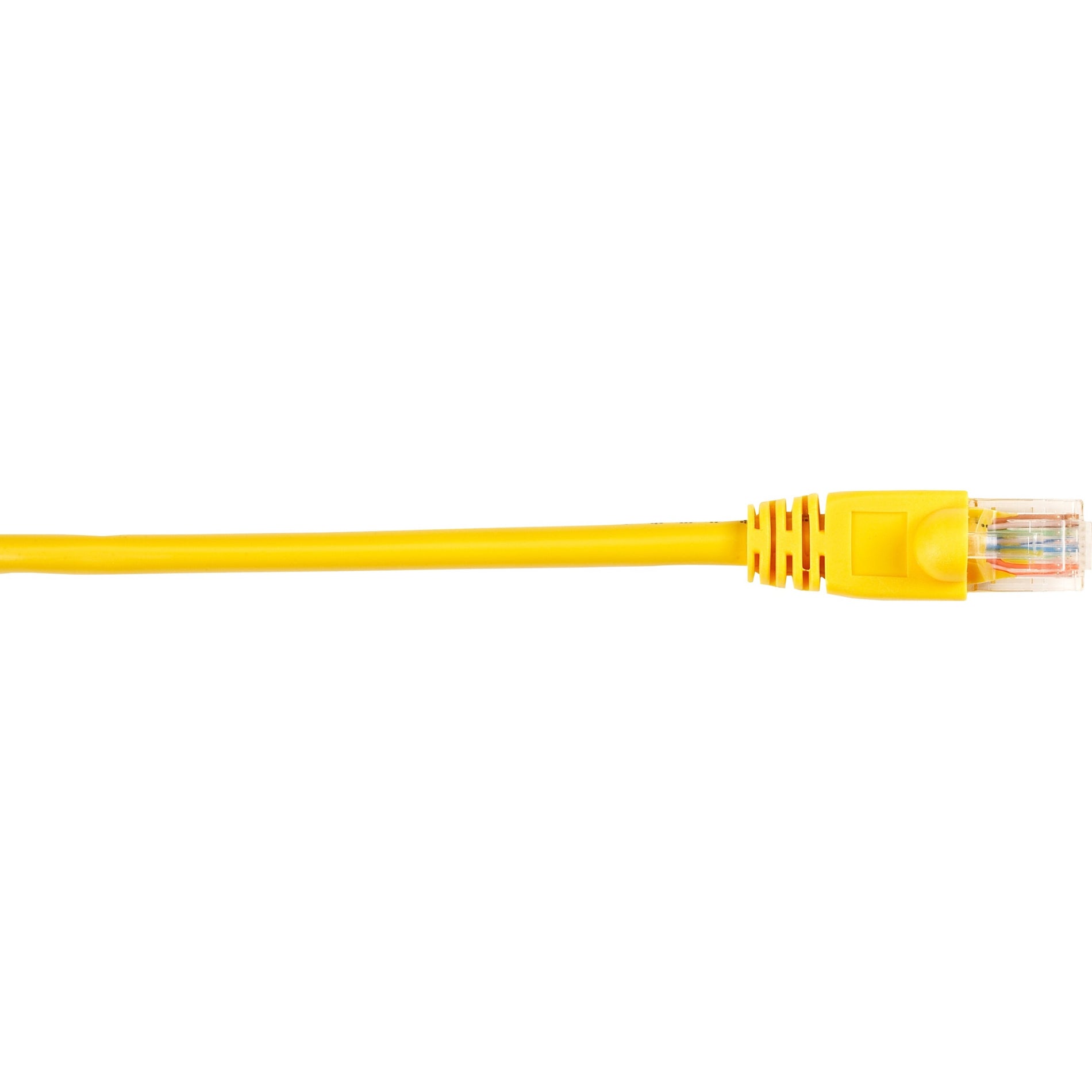 Black Box CAT5EPC-006-YL Connect Cat.5e UTP Patch Network Cable, 6 ft, Snagless, 1 Gbit/s, Yellow