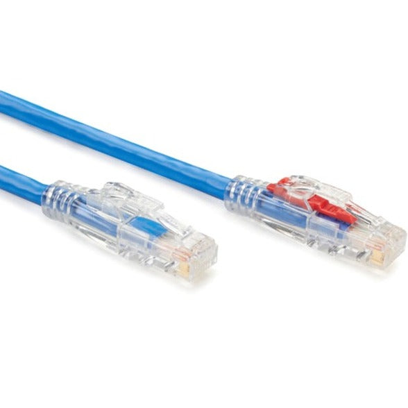 Full view of both ends of the GigaTrue 3 Cat6 cable showing matching connectors