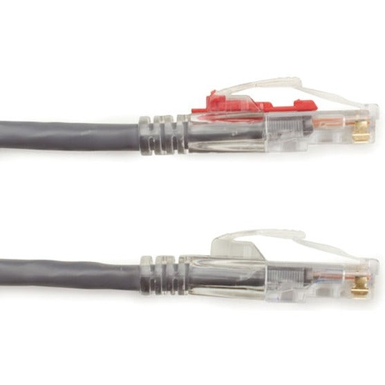 Black Box C6PC70-GY-15 GigaTrue 3 Cat.6 UTP Patch Network Cable, 15 ft, Snagless Boot, 1 Gbit/s Data Transfer Rate