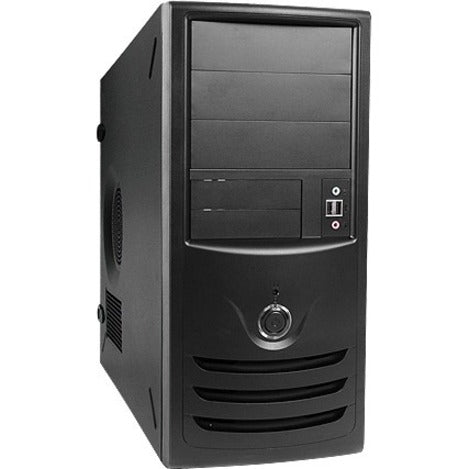 In Win C589.CH350TB3 C589 Mid Tower Chassis, Black, 9 Expansion Bays, 350W Power Supply