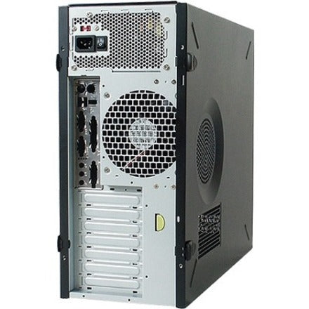 In Win C589.CH350TB3 C589 Mid Tower Chassis, Black, 9 Expansion Bays, 350W Power Supply