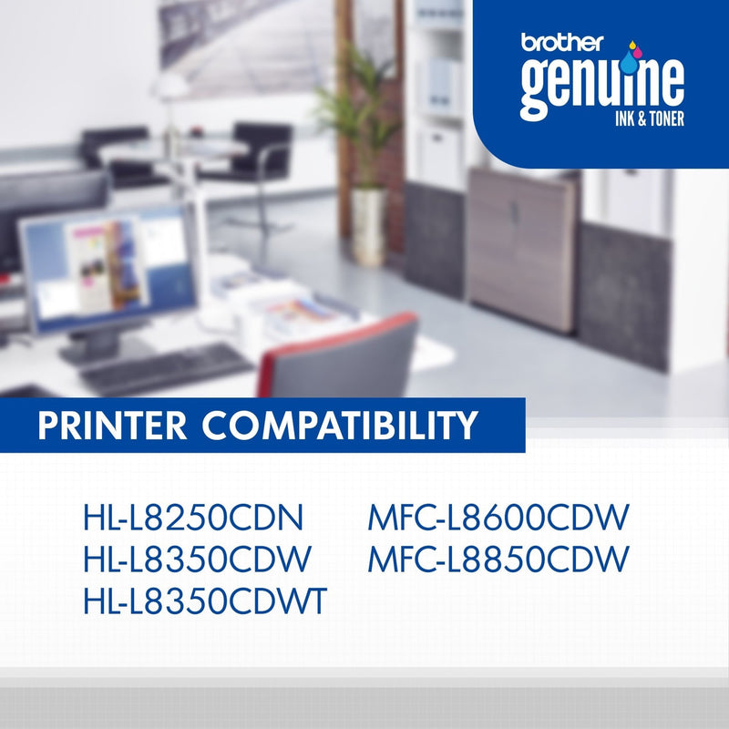 List of compatible Brother printer models with office environment background