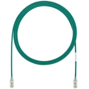 Panduit UTP28SP7GR Cat.6 UTP Patch Network Cable, 7 ft, Green, LSZH, CM, Booted
