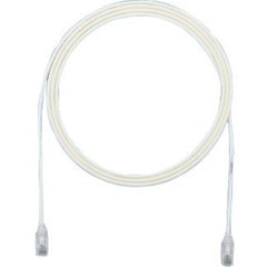 Panduit UTP28SP1 Cat.6 UTP 패치 네트워크 케이블 1 ft 클리어 부트 오프 화이트