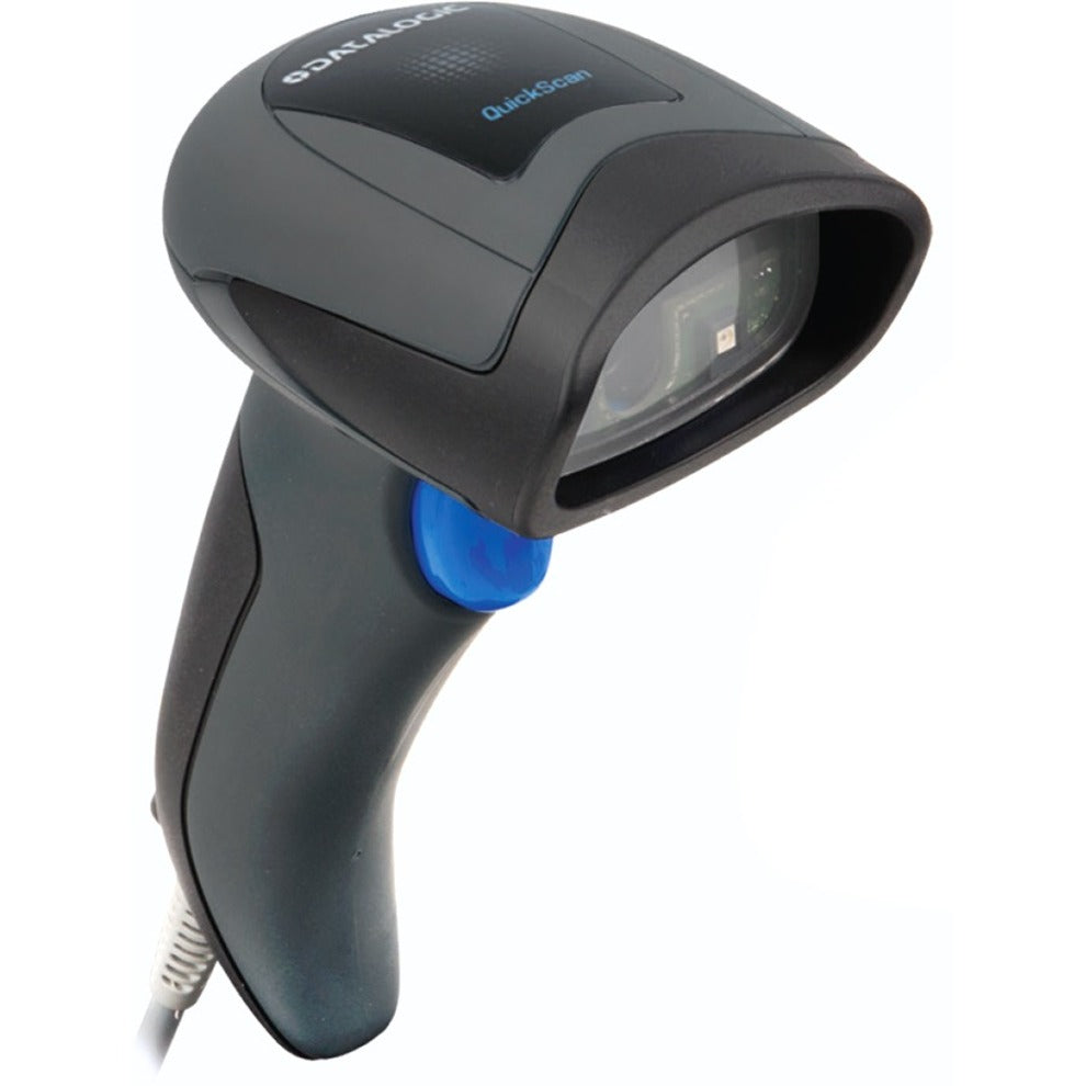 Datalogic QD2430-BKK1S QuickScan Handheld Barcode Scanner Kit, USB Cable Included