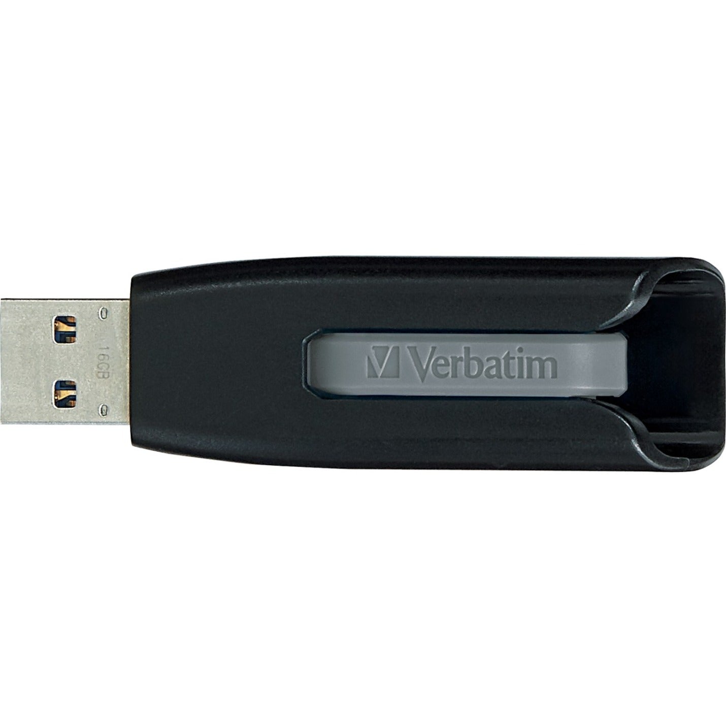 Microban 49189 Store 'n' Go V3 USB Drive, 125GB, Gray