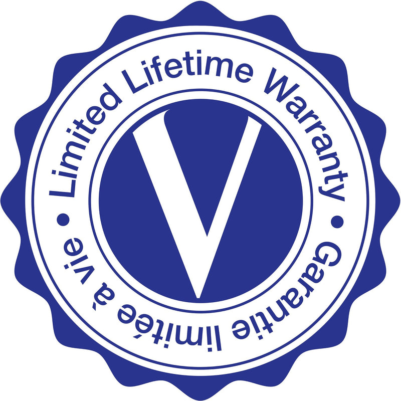 Verbatim lifetime warranty seal logo